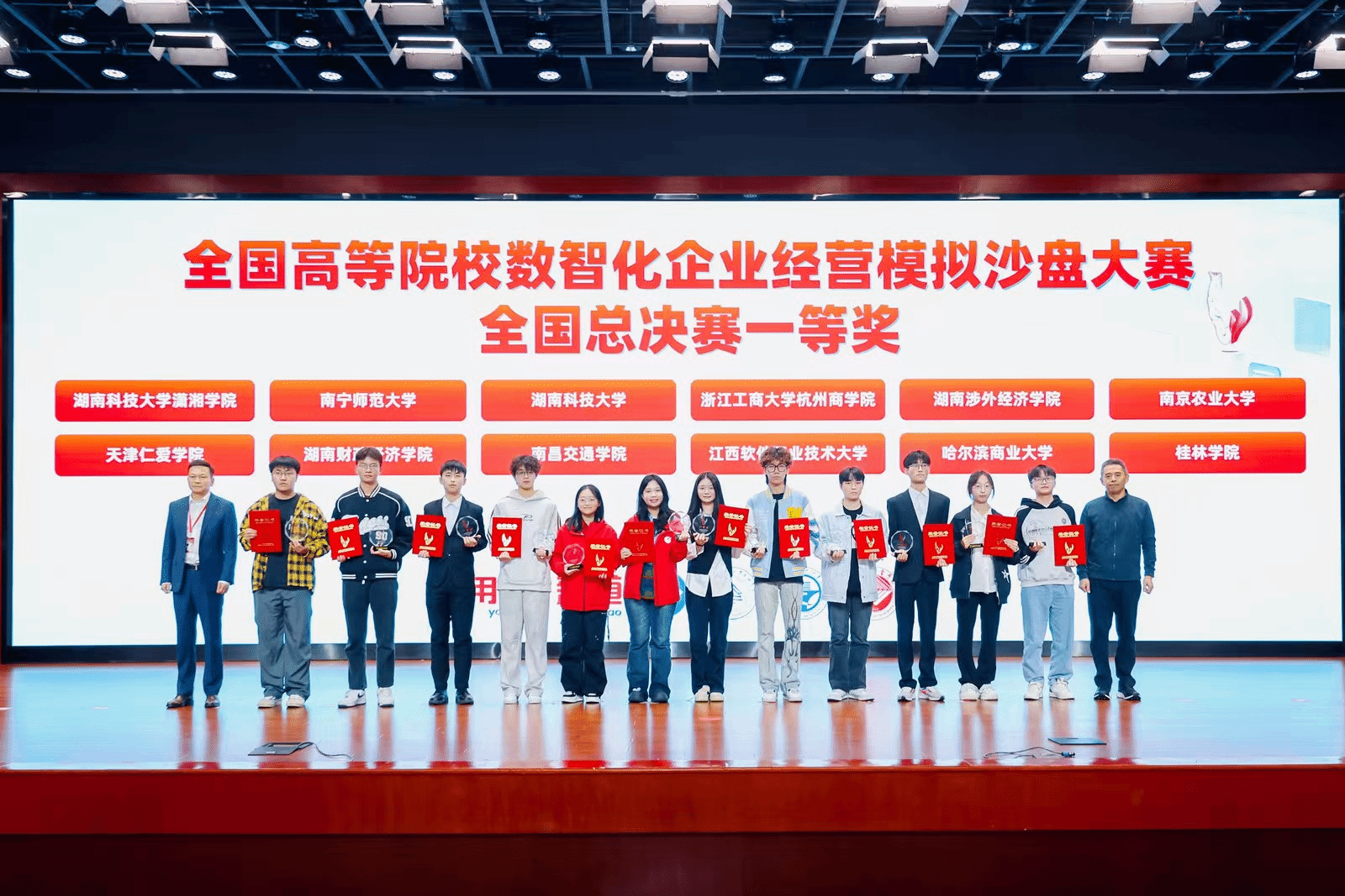 Beat365学子荣获第二十一届全国高等院校数智化企业经营沙盘大赛一等奖